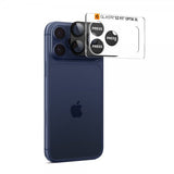 Spigen iPhone 17 Pro Kamerabeskyttelsesglas.tR EZ Fit Optik Pro XL Sort