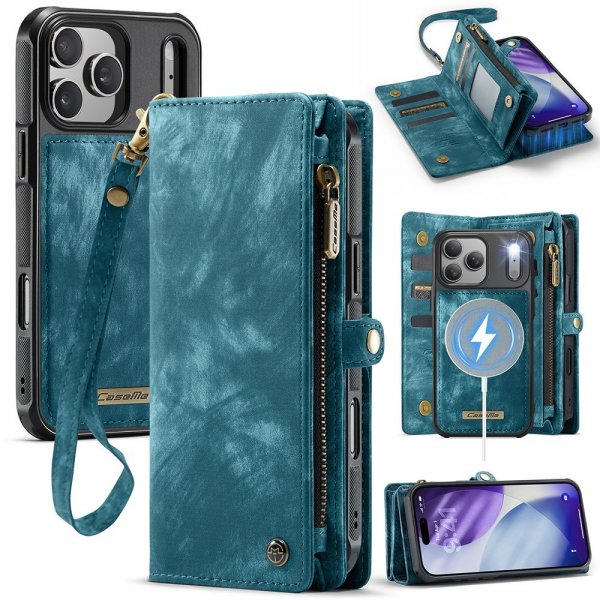 CaseMe iPhone 17 Pro Max Cover 008 Series Aftageligt Cover Blå