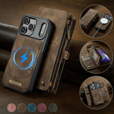 CaseMe iPhone 17 Pro Max Cover 008 Series Aftageligt Cover Brun