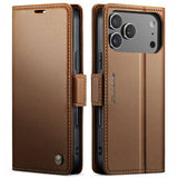 CaseMe iPhone 17 Pro Max Cover 023 Series Brun