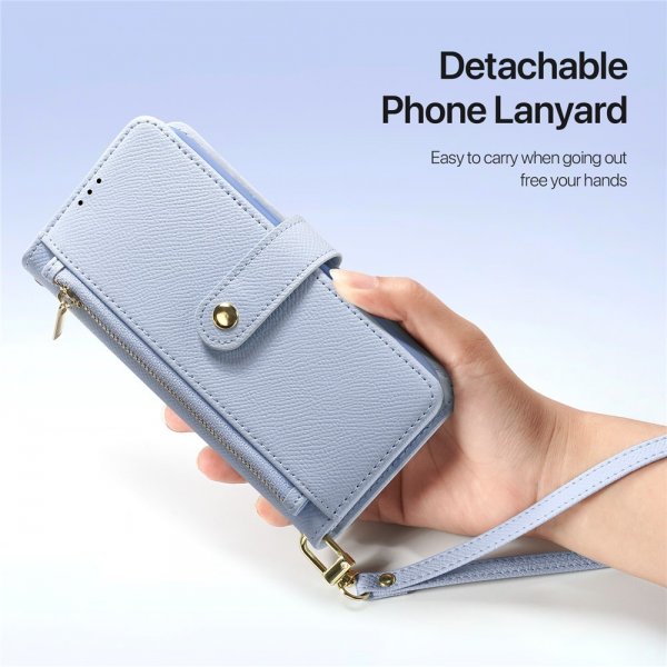 Dux Ducis iPhone 17 Pro Max Cover 2-i-1 Lawa Series MagSafe Blå