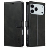 Lc.Imeeke iPhone 17 Pro Max Cover med Kortlomme Standerfunktion Sort