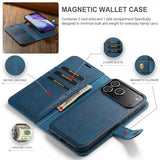 Dg.Ming iPhone 17 Pro Max Cover med Aftageligt Cover Blå
