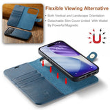 Dg.Ming iPhone 17 Pro Max Cover med Aftageligt Cover Blå