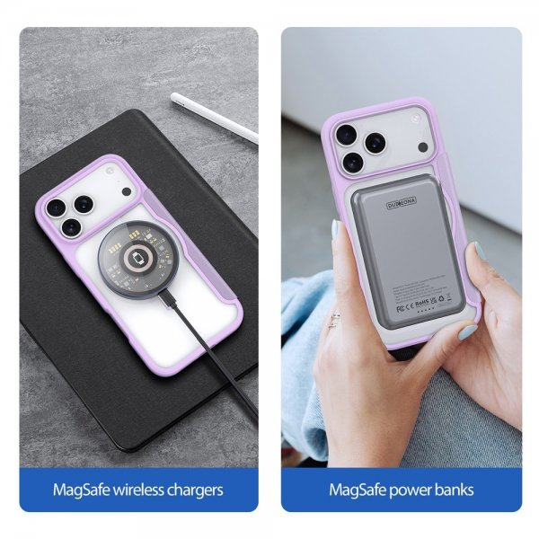 Dux Ducis iPhone 17 Pro Max Cover Skin X Pro Series MagSafe Lilla