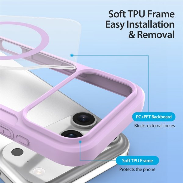 Dux Ducis iPhone 17 Pro Max Cover Skin X Pro Series MagSafe Lilla