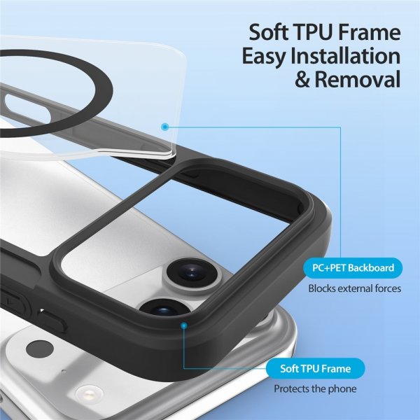 Dux Ducis iPhone 17 Pro Max Cover Skin X Pro Series MagSafe Sort