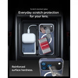 Spigen iPhone 17 Pro Max Kamerabeskytter Glas.tR EZ Fit Optik Pro XL Sort