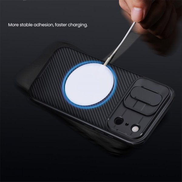 Nillkin iPhone 17 Pro Max Cover CamShield Pro MagSafe Sort