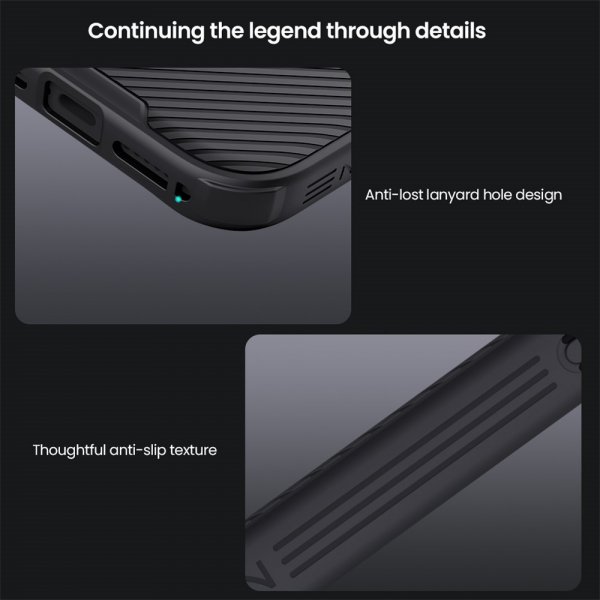 Nillkin iPhone 17 Pro Max Cover CamShield Pro MagSafe Sort