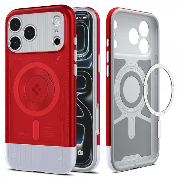 Spigen iPhone 17 Pro Max Cover Classic C1 MagFit Ruby