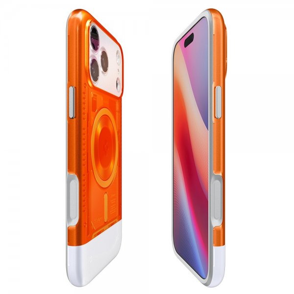 Spigen iPhone 17 Pro Max Cover Classic C1 MagFit Tangerine