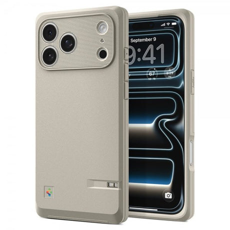 Spigen iPhone 17 Pro Max Cover Classic LS MagFit Stone