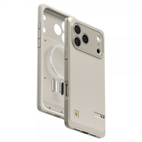 Spigen iPhone 17 Pro Max Cover Classic LS MagFit Stone