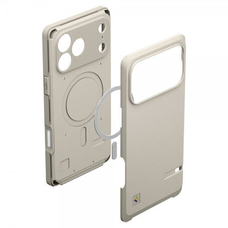 Spigen iPhone 17 Pro Max Cover Classic LS MagFit Stone