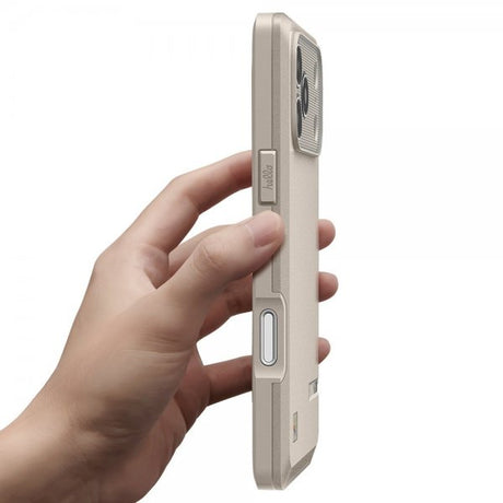 Spigen iPhone 17 Pro Max Cover Classic LS MagFit Stone