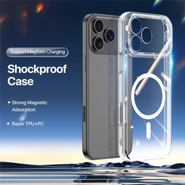 Dux Ducis iPhone 17 Pro Max Cover Clin Series MagSafe Transparent