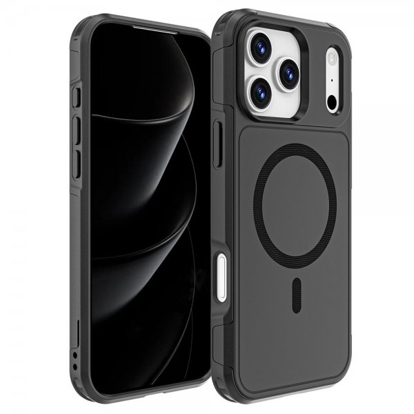 4smarts iPhone 17 Pro Max Cover Defend Etui Ultimag Sort