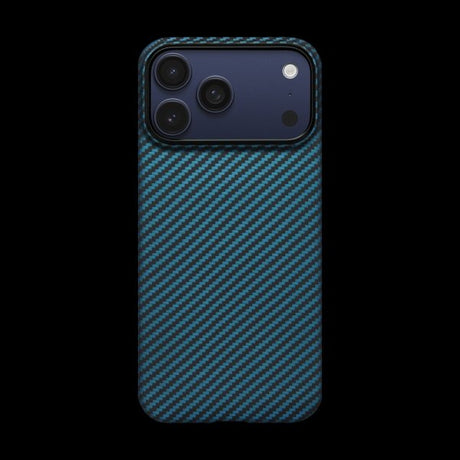 Pitaka iPhone 17 Pro Max Cover Edge Black/Blue Twill