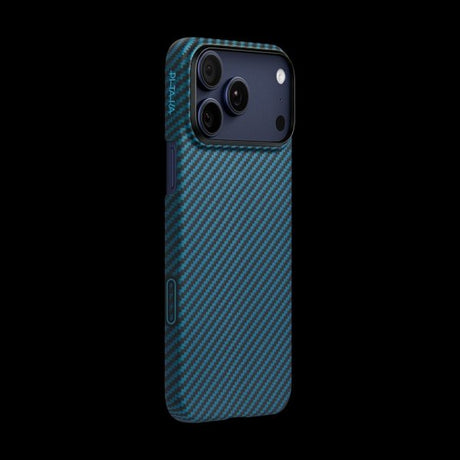 Pitaka iPhone 17 Pro Max Cover Edge Black/Blue Twill
