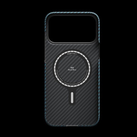 Pitaka iPhone 17 Pro Max Cover Edge Black/Blue Twill