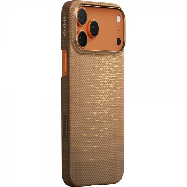 Pitaka iPhone 17 Pro Max Cover Edge Golden Glint