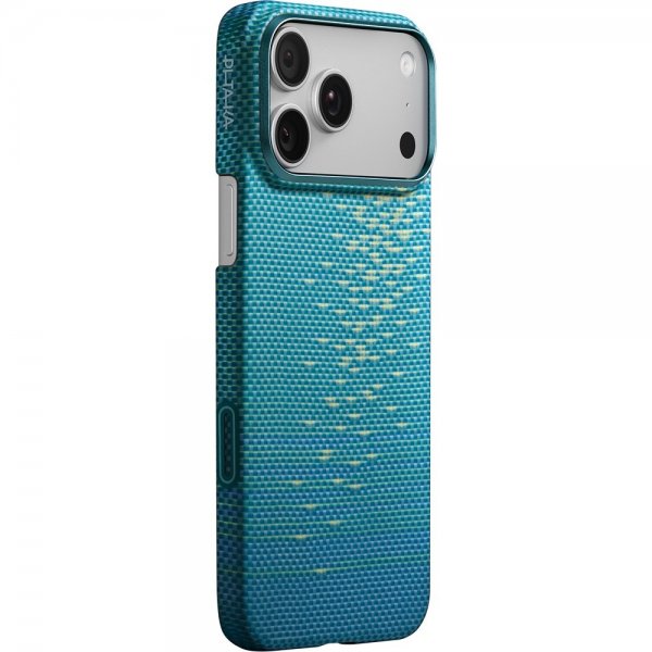 Pitaka iPhone 17 Pro Max Cover Edge Lucid Blue