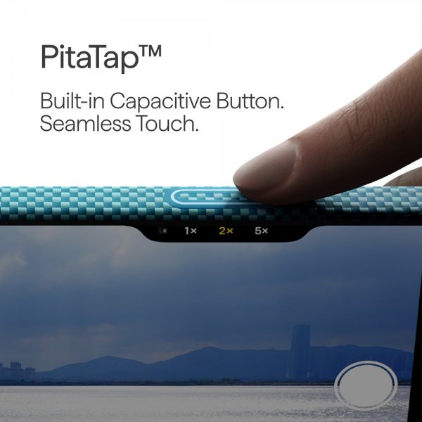 Pitaka iPhone 17 Pro Max Cover Edge Lucid Blue