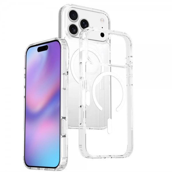Nordic Covers iPhone 17 Pro Max Cover Feather Series MagSafe Transparent