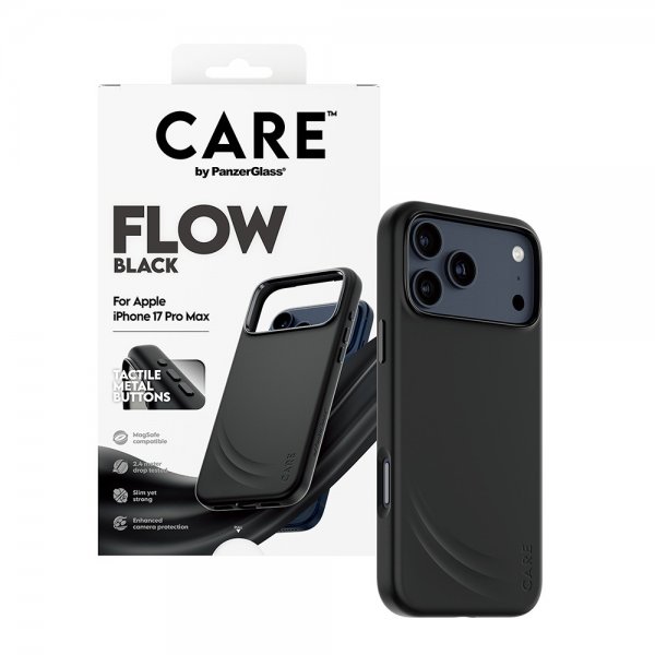 CARE by PanzerGlass iPhone 17 Pro Max Cover Flow MagSafe Sort