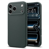 Spigen iPhone 17 Pro Max Cover Liquid Air Abyss Green