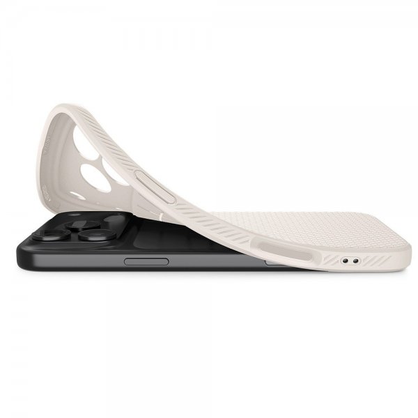 Spigen iPhone 17 Pro Max Cover Liquid Air Natural Titanium