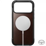 Nomad iPhone 17 Pro Max Cover Robust lædercover Horween Rustic Brown