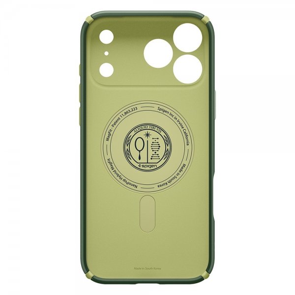 Spigen iPhone 17 Pro Max Cover Nano Pop Hybrid MagFit Avo Green