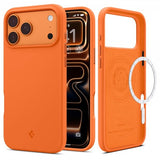 Spigen iPhone 17 Pro Max Cover Silicone Fit MagFit Cosmic Orange