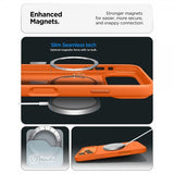 Spigen iPhone 17 Pro Max Cover Silicone Fit MagFit Cosmic Orange