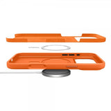 Spigen iPhone 17 Pro Max Cover Silicone Fit MagFit Cosmic Orange