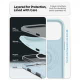 Spigen iPhone 17 Pro Max Cover Silicone Fit MagFit Mute Blue