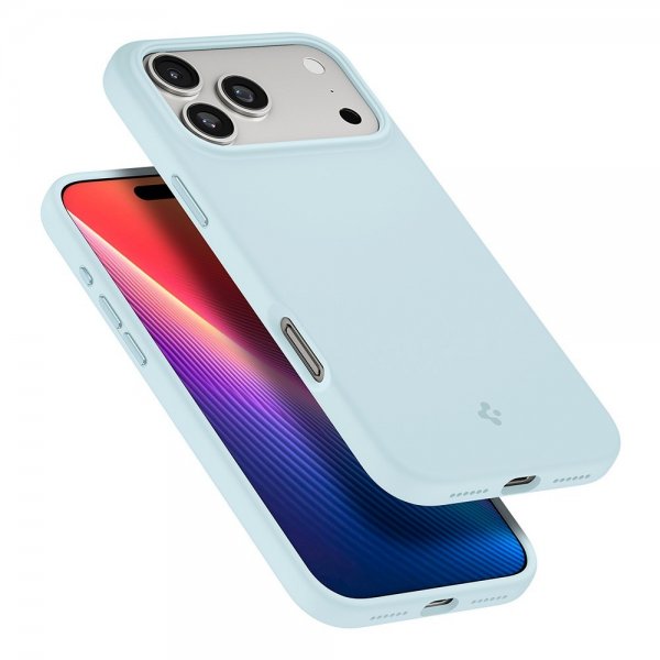 Spigen iPhone 17 Pro Max Cover Silicone Fit MagFit Mute Blue