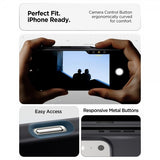 Spigen iPhone 17 Pro Max Cover Silicone Fit MagFit Sort