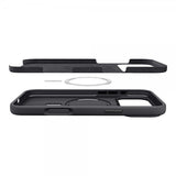 Spigen iPhone 17 Pro Max Cover Silicone Fit MagFit Sort