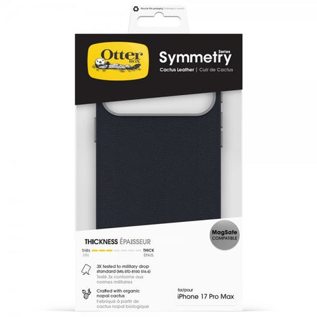 Otterbox iPhone 17 Pro Max Cover Symmetry Cactus Leather MagSafe Blue Sentiment