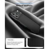 Spigen iPhone 17 Pro Max Cover Thin Fit MagFit Sort