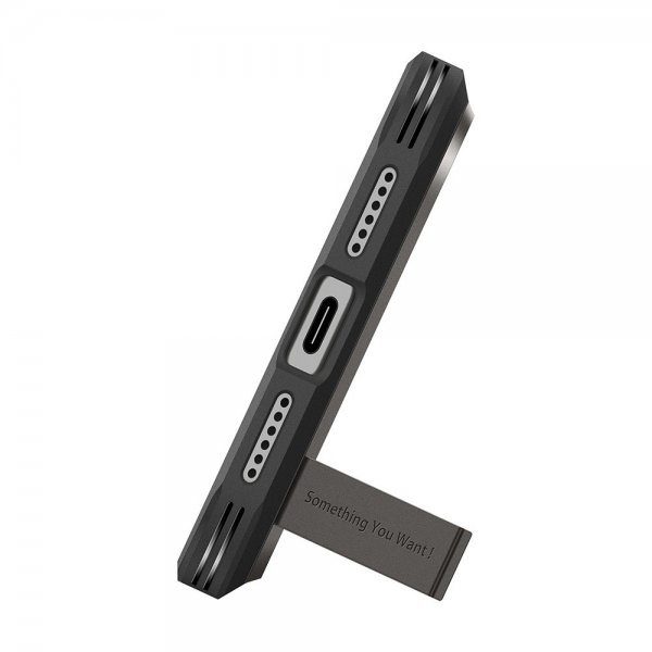 Spigen iPhone 17 Pro Max Cover Tough Armor T MagFit Gunmetal
