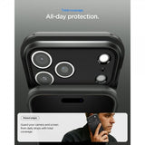 Spigen iPhone 17 Pro Max Cover Tough Armor T MagFit Sort
