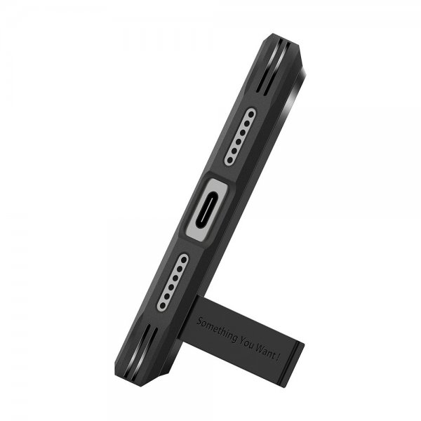 Spigen iPhone 17 Pro Max Cover Tough Armor T MagFit Sort