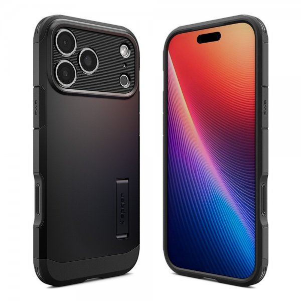 Spigen iPhone 17 Pro Max Cover Tough Armor T MagFit Sort