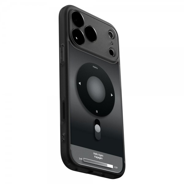 Spigen iPhone 17 Pro Max Cover Ultra Hybrid Classic MagFit Sort