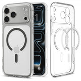 Spigen iPhone 17 Pro Max Cover Ultra Hybrid MagFit Clear Graphite