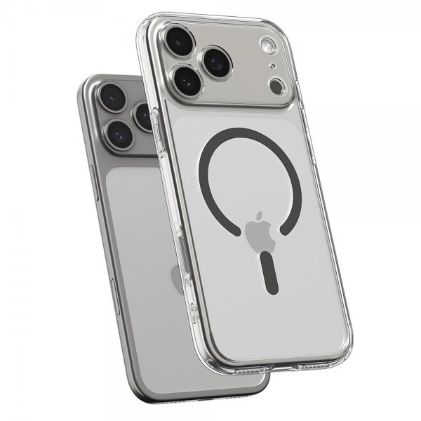 Spigen iPhone 17 Pro Max Cover Ultra Hybrid MagFit Clear Graphite